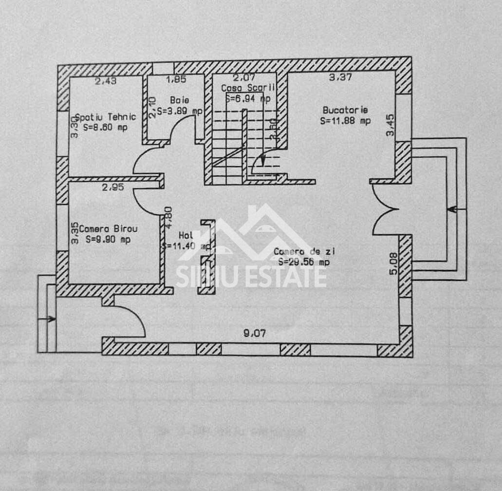 Casa individuala in Cartierul Primaverii Sibiu - Poză 8