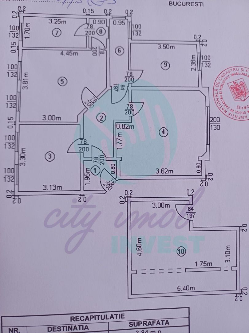 3 camere camere înalte | Stradă liniștită | Carol I – Armenesc - Poză 4