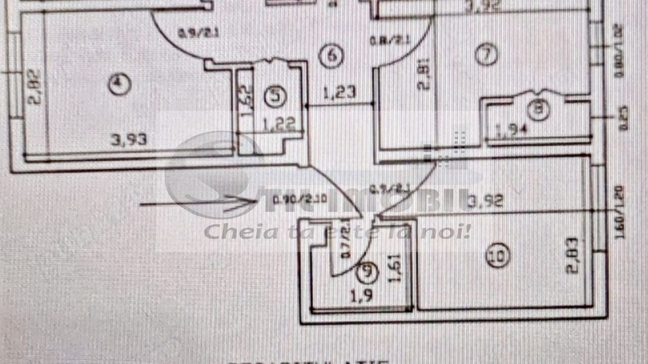 Apartament 4 camere, D, et.2, 76mp utili,  Bul. Chimiei-Metalurgie - Poză 15