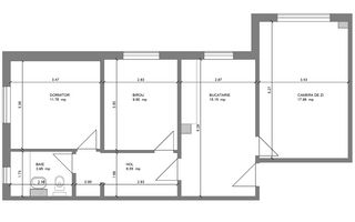COM 0% Apartament modern cu 3 camere | Lunei - Schiță 13