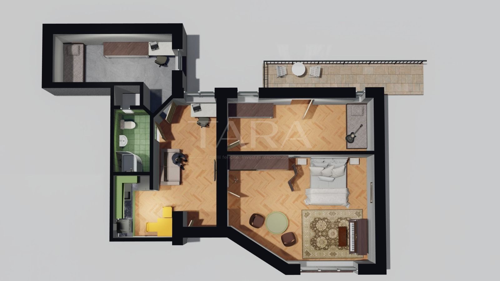 Apartament 3 camere –  ULTRACENTRAL - Poză 2