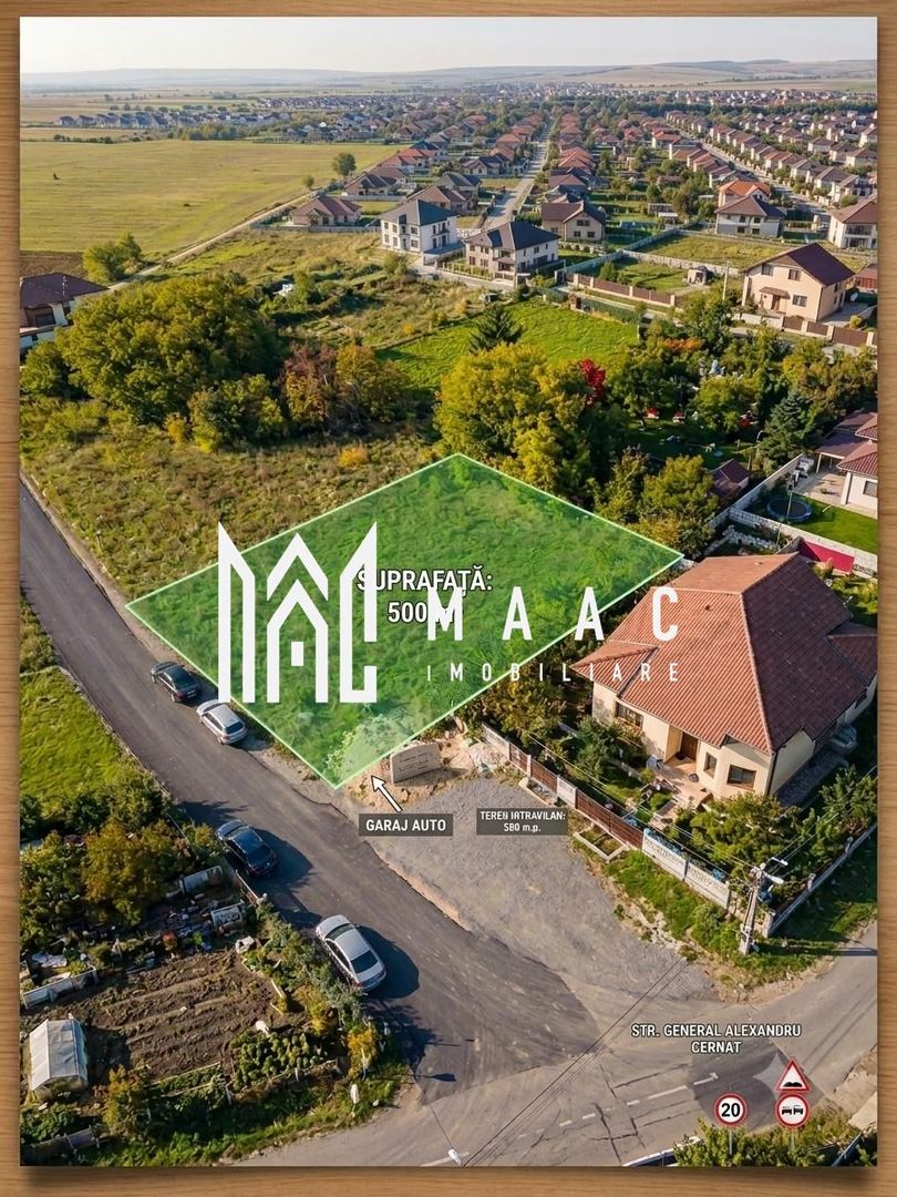 Teren intravilan 500 mp | Veterani, Sibiu | acces auto direct - Poză 3