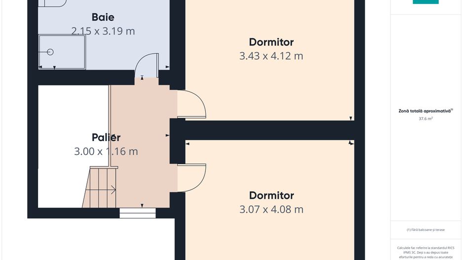 Casă cu 3 camere, P+1–Giarmata - Poză 27