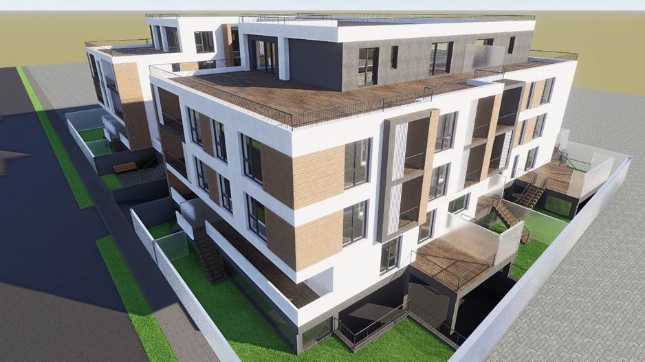 AP. 2CAM. + GRADINA IN BLOC PREMIUM P+4 / PALLADY. COMISION 0%! - Poză 3