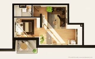 2 camere, ansamblu rezidential premium, Iulius Mall - Poză 1