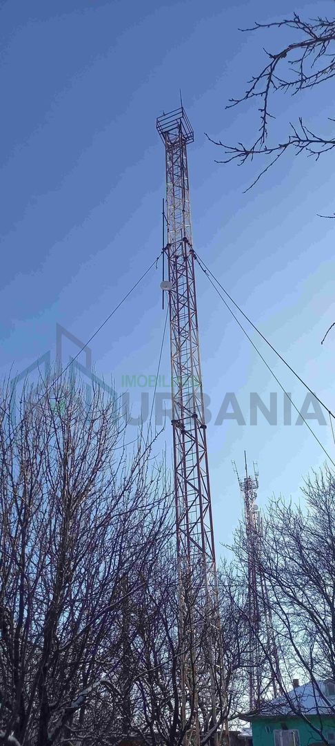 Pilon antena 26m, cabina echipamente si 300m teren, Paun - Barnova - Poză 5
