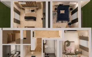 Casa Individuala - 4 camere - 3 bai - 355mp teren - Poză 35