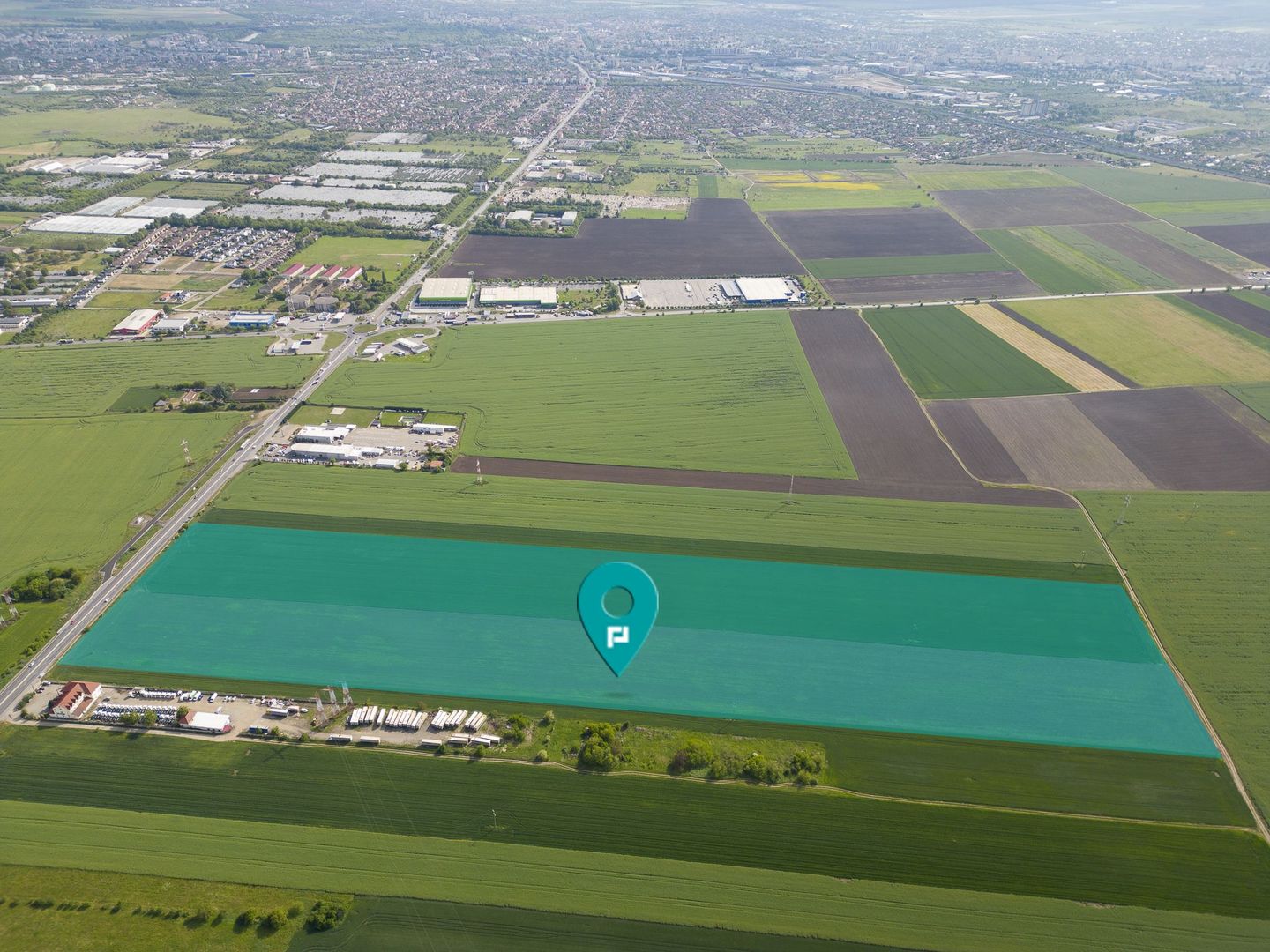 Teren 17.34 ha, lângă reprezentanța Ford, Arad - Poză 1