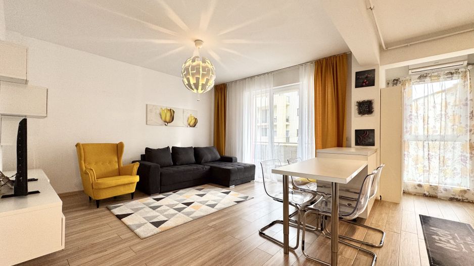 3 camere Braytim, modern, lift, etaj 1, balcon generos - Poză 1