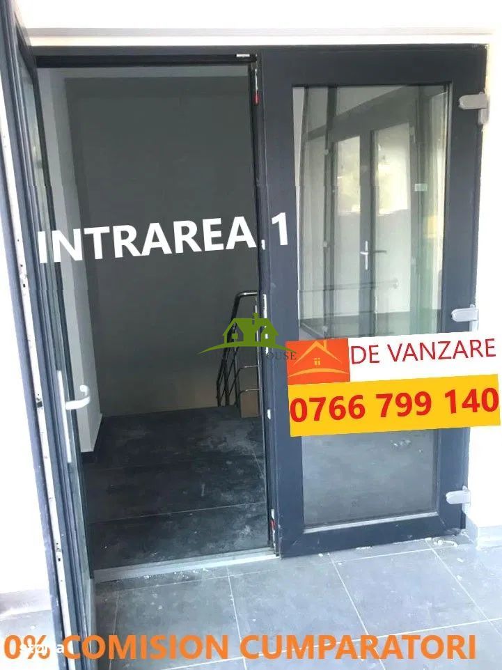 Spatiu comercial nou amenajat 2 intrari/2bai/2centrale/PVC tripan - Poză 19