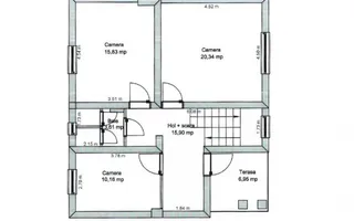 Spatiu birouri Centru, langa pacrul Sub Arini, Sibiu - Schiță 14