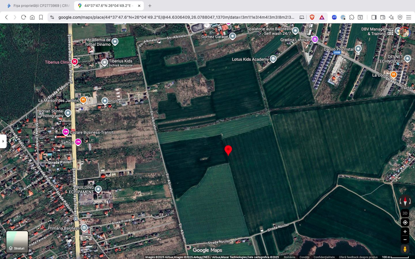 Teren extravilan 18.200 mp Saftica Balotesti - Poză 2