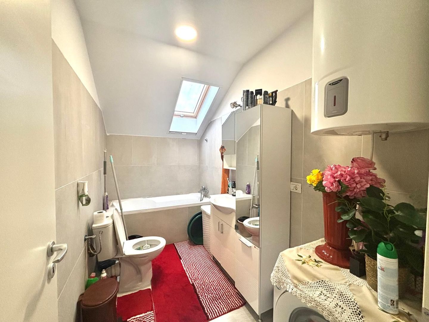 Apartament 3 camere, mobilat - 800e/ mp -Sanmihaiu Roman Comision 0% - Poză 7