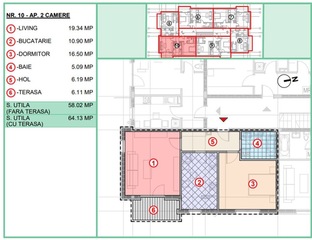 2camdec,et1,2,64mp,langaSTB,finalizat,semicentral Popesti-Leordeni - Poză 1