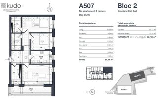 Vânzare, apartament, 3 camere, Complex Kudo, Brașov - Poză 15