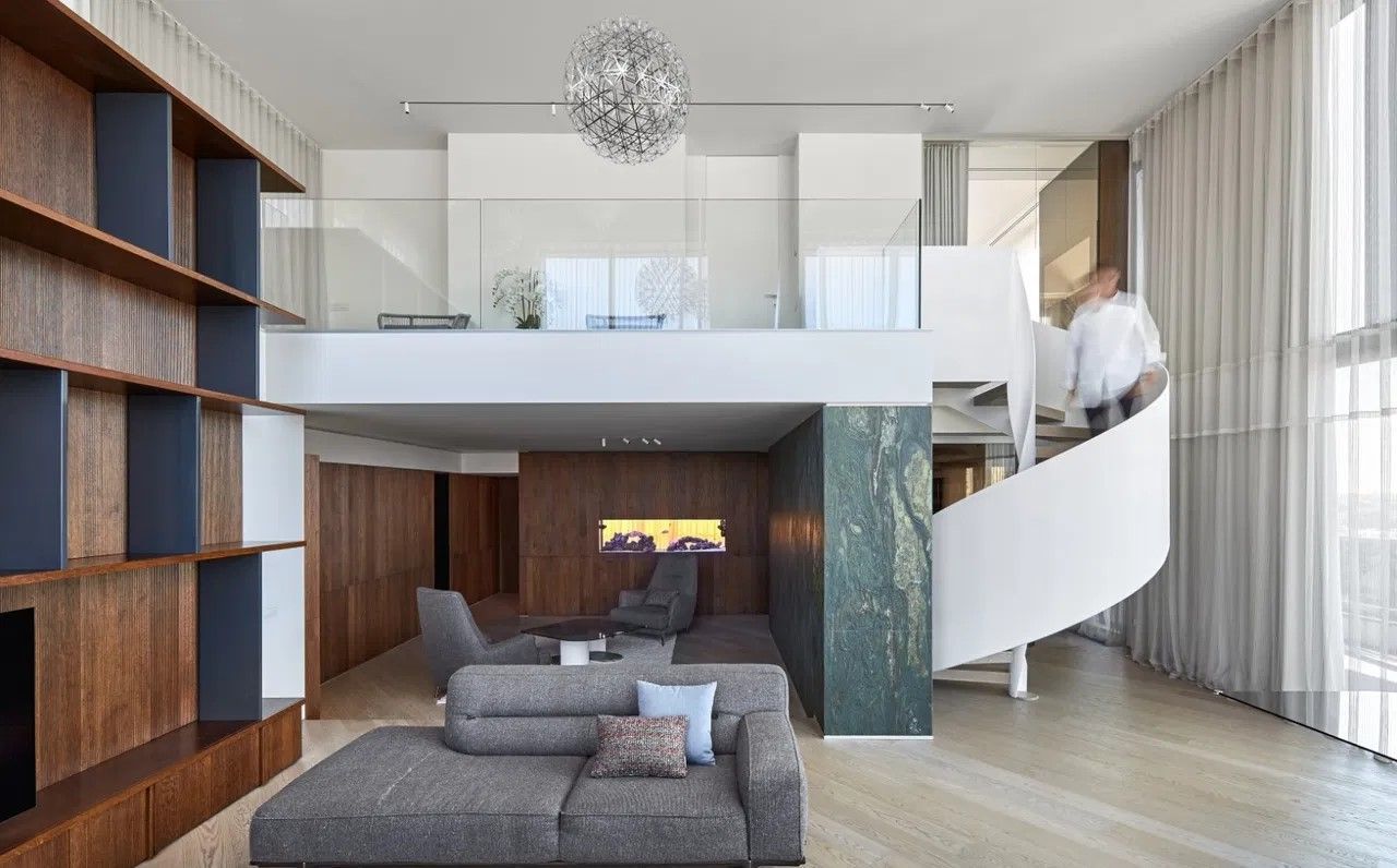 Penthouse de inchiriat Floreasca 4 camere 3 terase doua niveluri - Poză 5