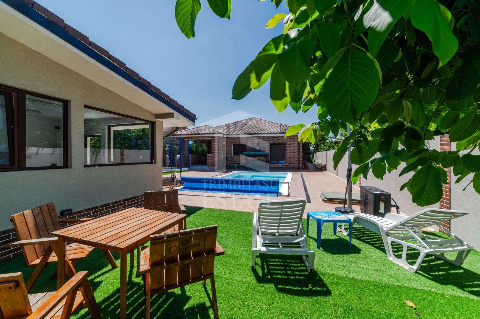 Casa pe parter premium cu piscina in Chisoda independenta energetic - Poză 4