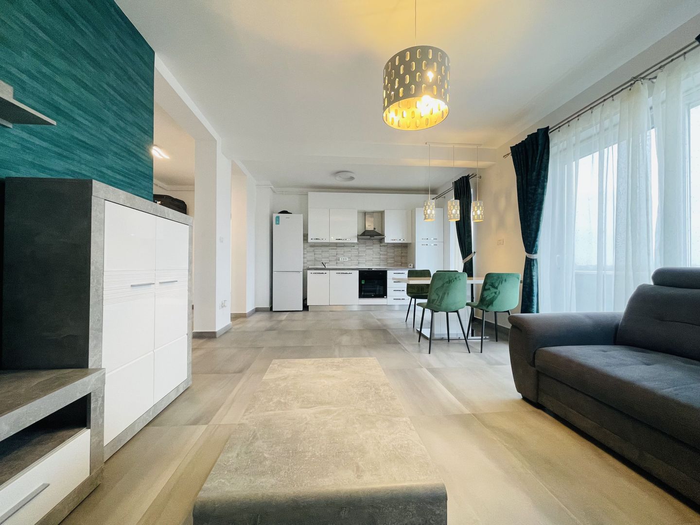 INCHIRIAT - Apartament 2 camere, 55 mp | Terasa 11 mp | Parcare - Poză 3