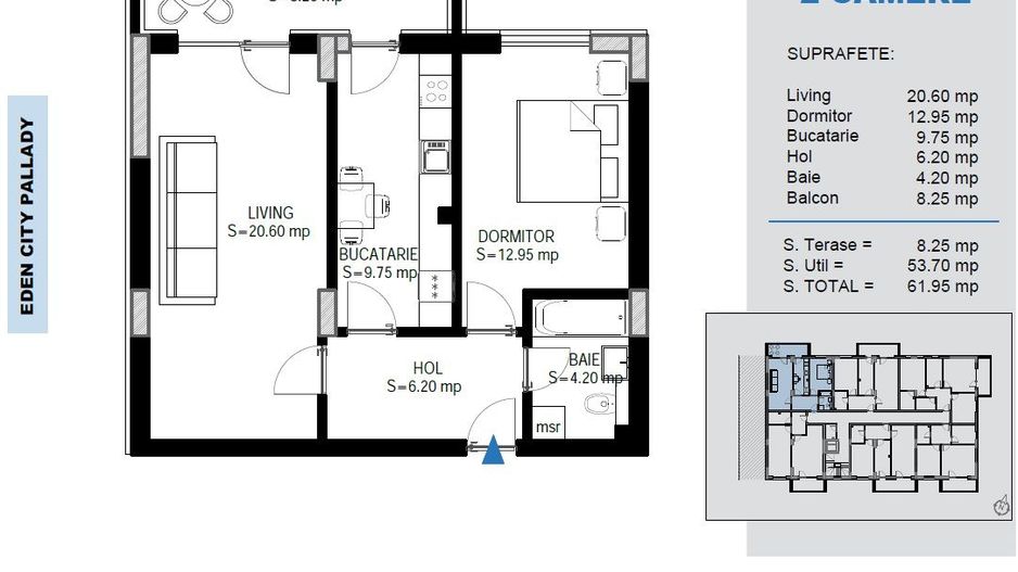 AP. 2 CAM. DECOMANDAT IN BLOC P+3 / SCOALA BRAUNER,METROU TECLU! - Poză 1