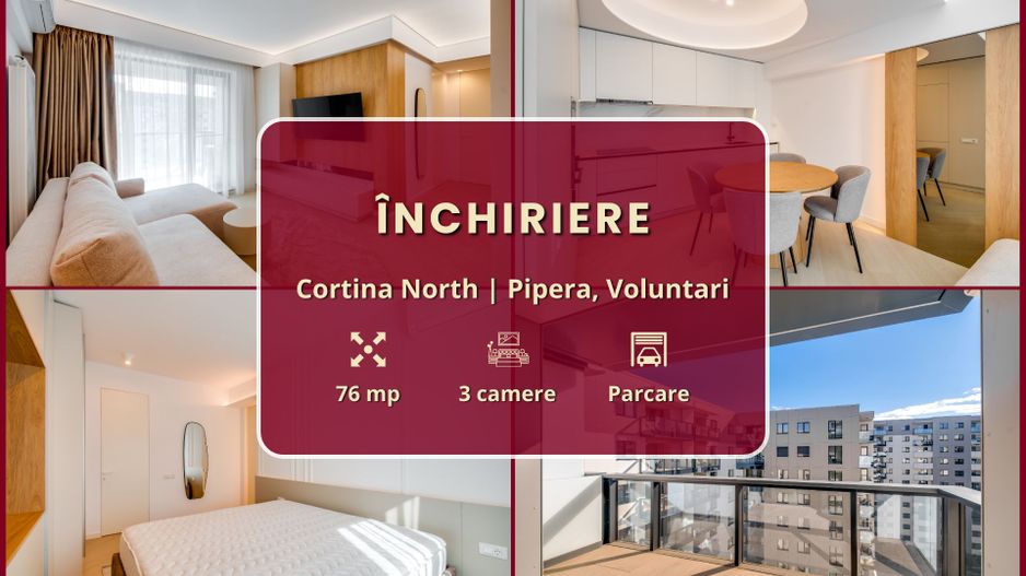 Cortina North || 3 camere || Nou || Finisaje de lux || Comision 0% - Poză 2