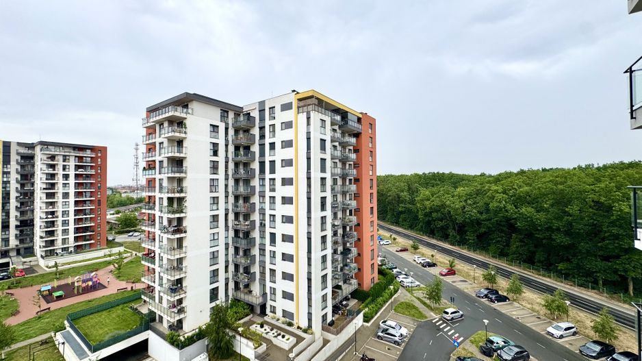 3 camere modern, vedere panormica spre pădurea verde, zona Lipovei - Poză 24