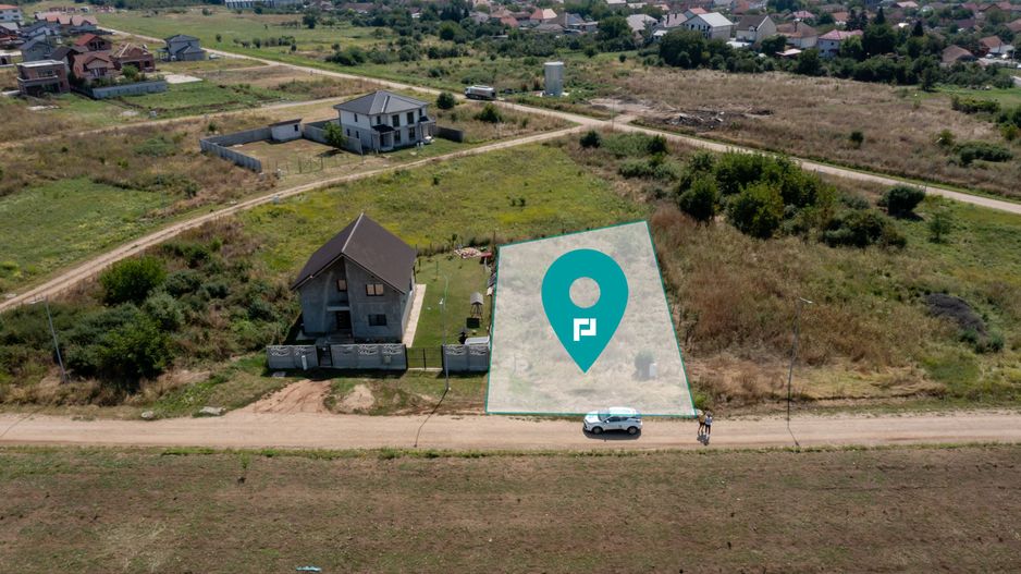 Teren Intravilan 639mp în Giarmata- zona mixta - Poză 4