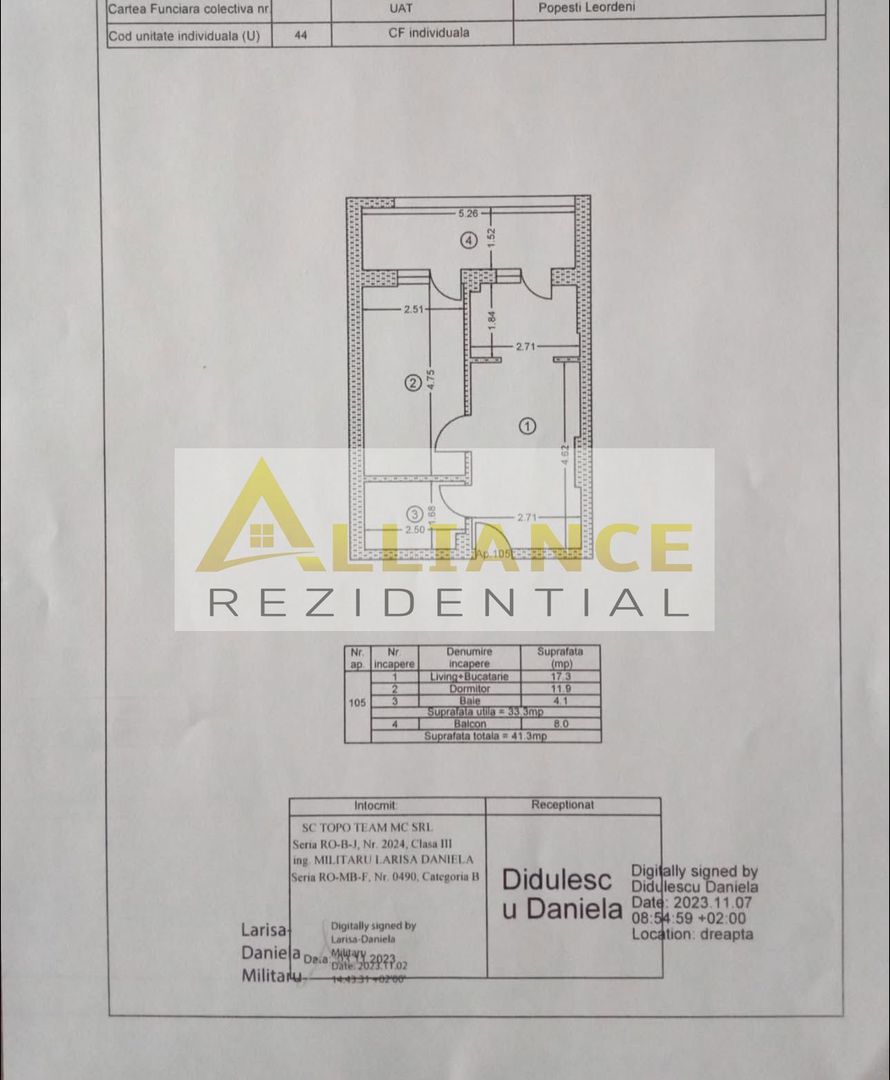 🔥 EXCLUSIVITATE | APARTAMENT 2 CAMERE – BIRUINȚEI 7, POPEȘTI-LEORDENI - Poză 8