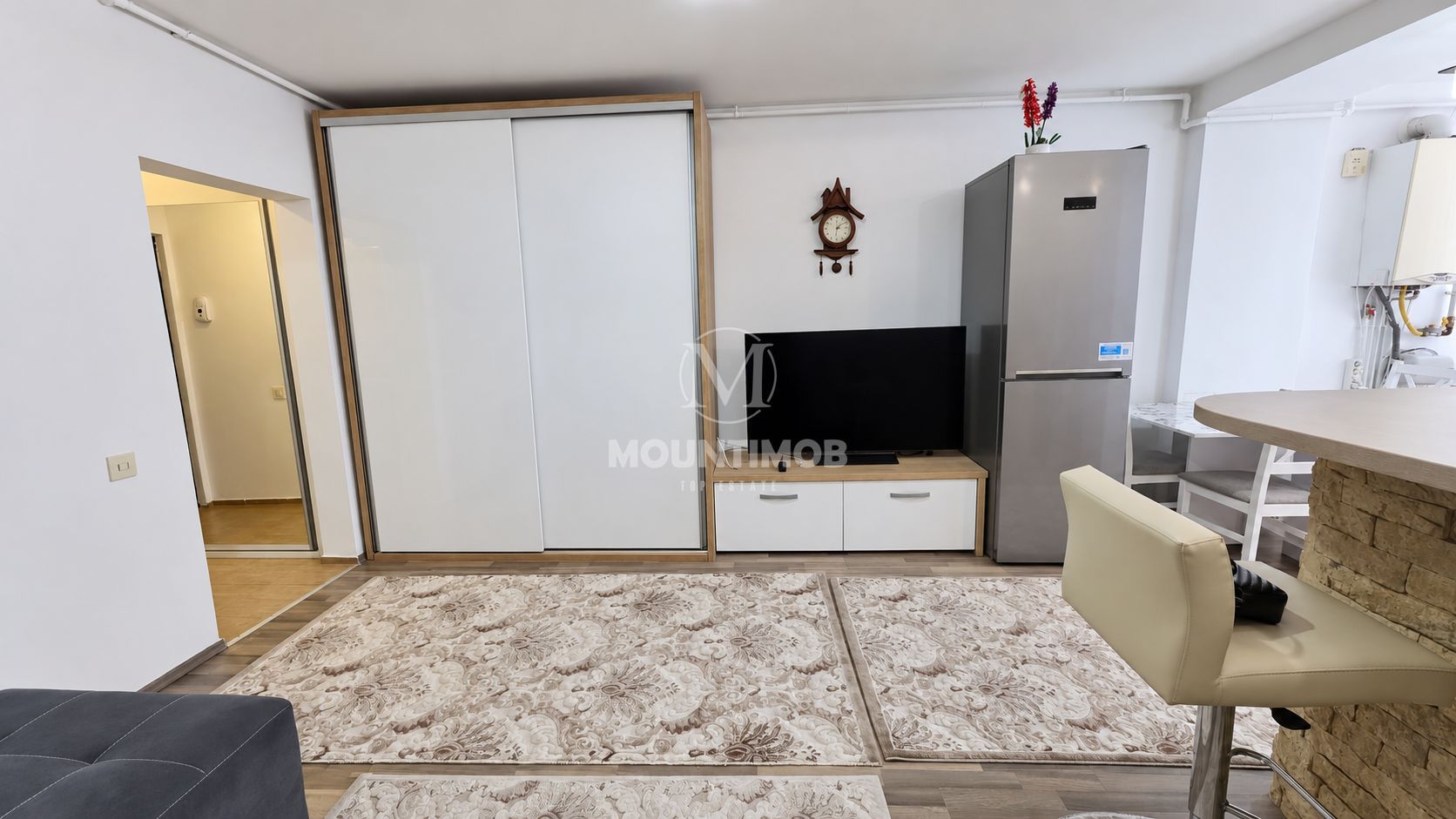 Garsonieră 31 mp/utili, mobilată|utilată | Str. Vișinului, Noua - Poză 3