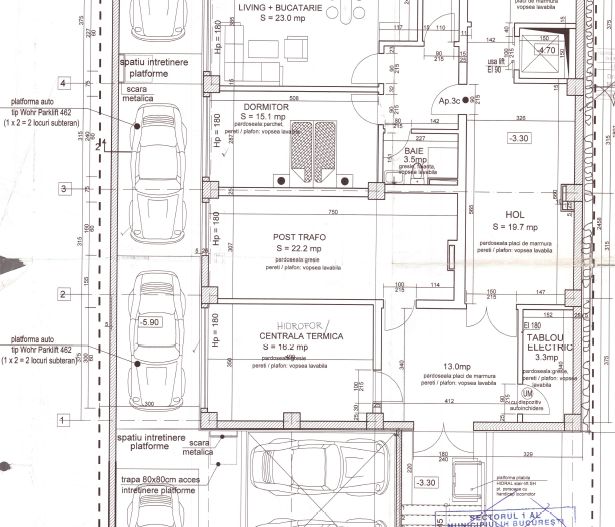 Constructie D+P+3E | Lift | 2 intrari | Parcare Sub | Domenii | Ideal Investitie - Schiță 46