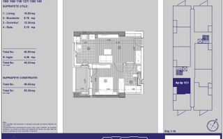 Apartament cu 2 camere in X-city Towers Direct de la dezvoltator - Poză 7