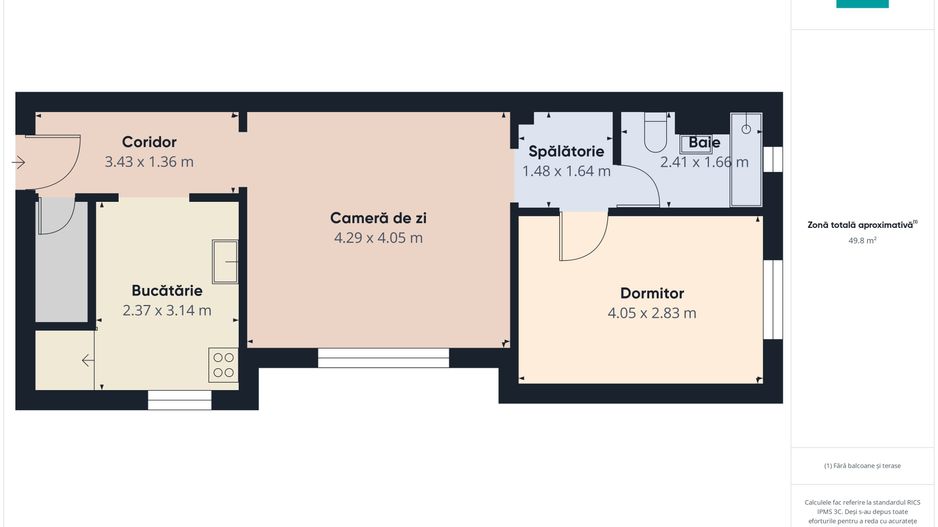 Apartament 2 camere de închiriat – Confecţii - Poză 9