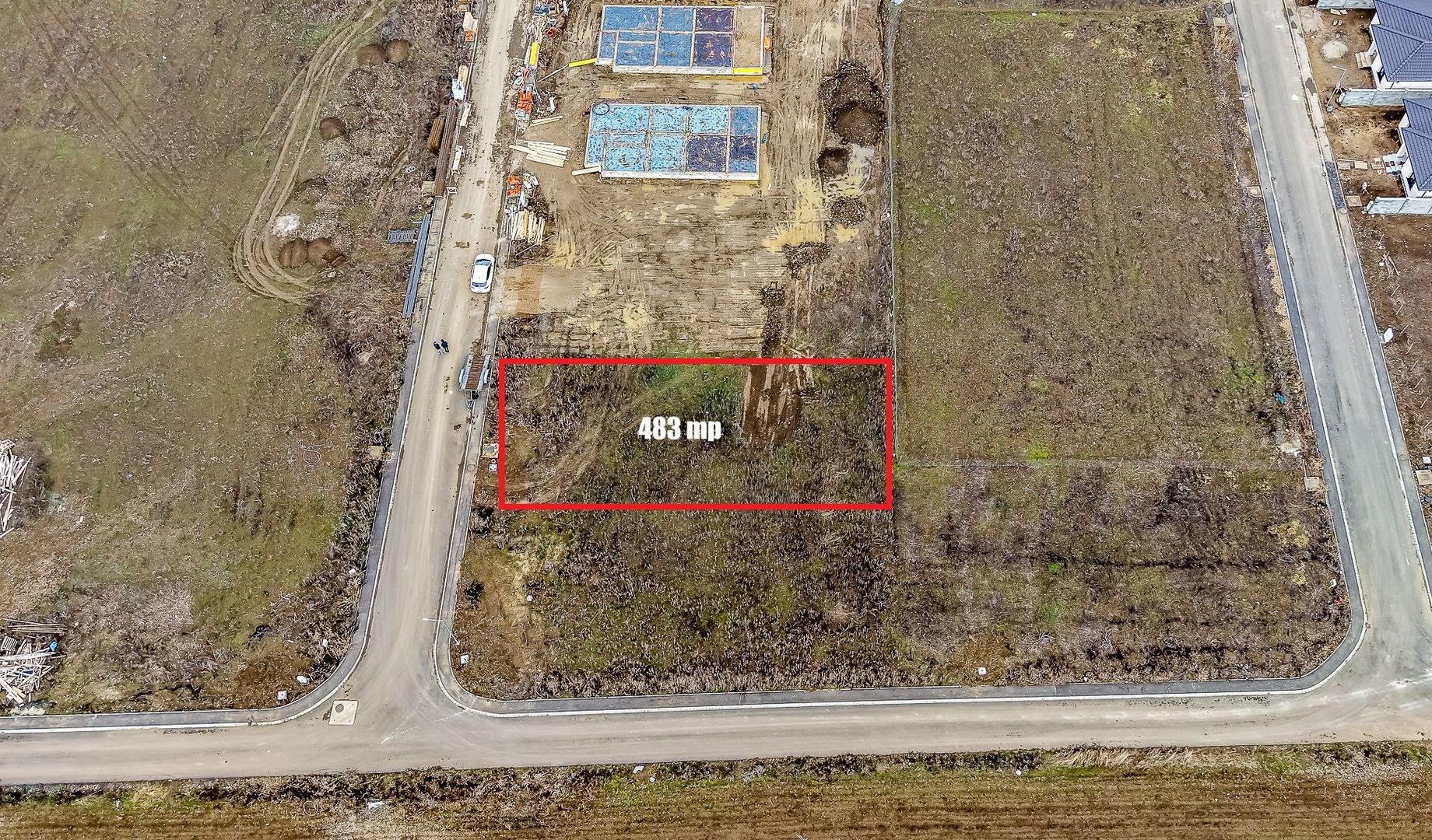 VÂNDUT - Teren intravilan 483 mp – Cartier Via Carmina, Arad - Poză 2