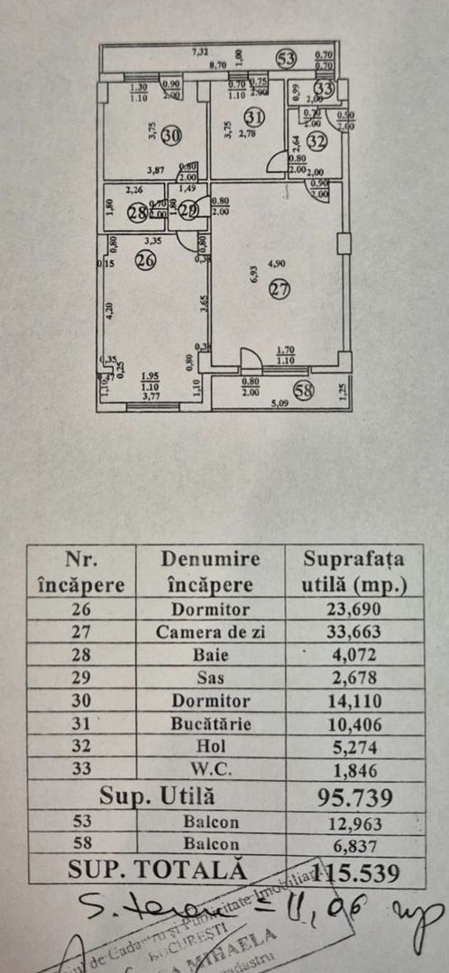 De vanzare Apartament 3 camere Eroii Revolutiei, Oraselul Copiilor - Poză 8