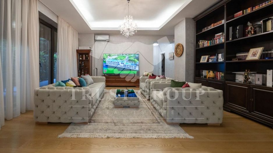 Apartament 5 camere Herastrau | Parter cu 100mp curte | 2 Locuri Parcare+Boxa - Poză 2
