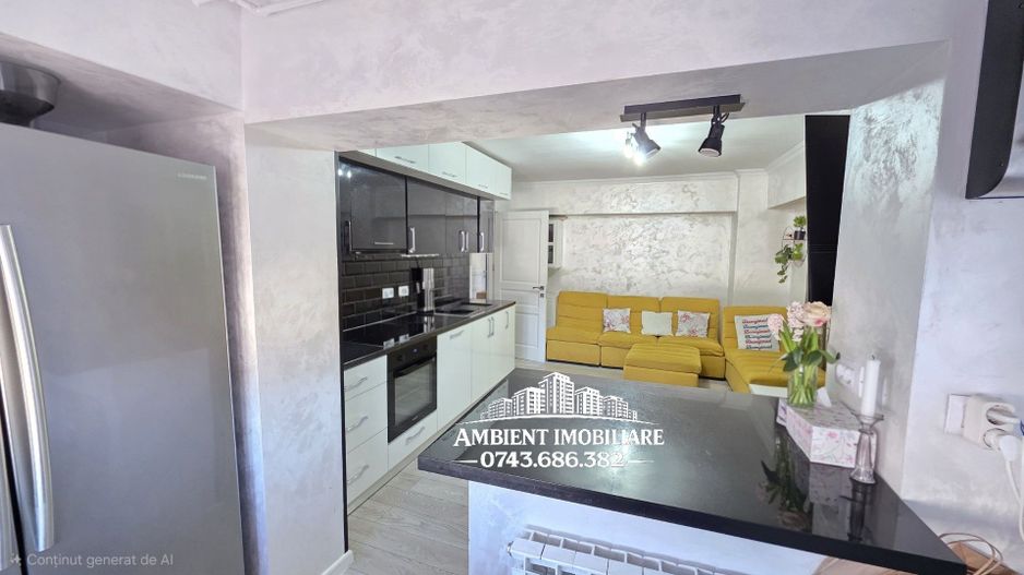 Apartament cu 3 camere, etaj 2, mobilat și utilat, VASLUI zona Crucea-Gării; - Poză 2