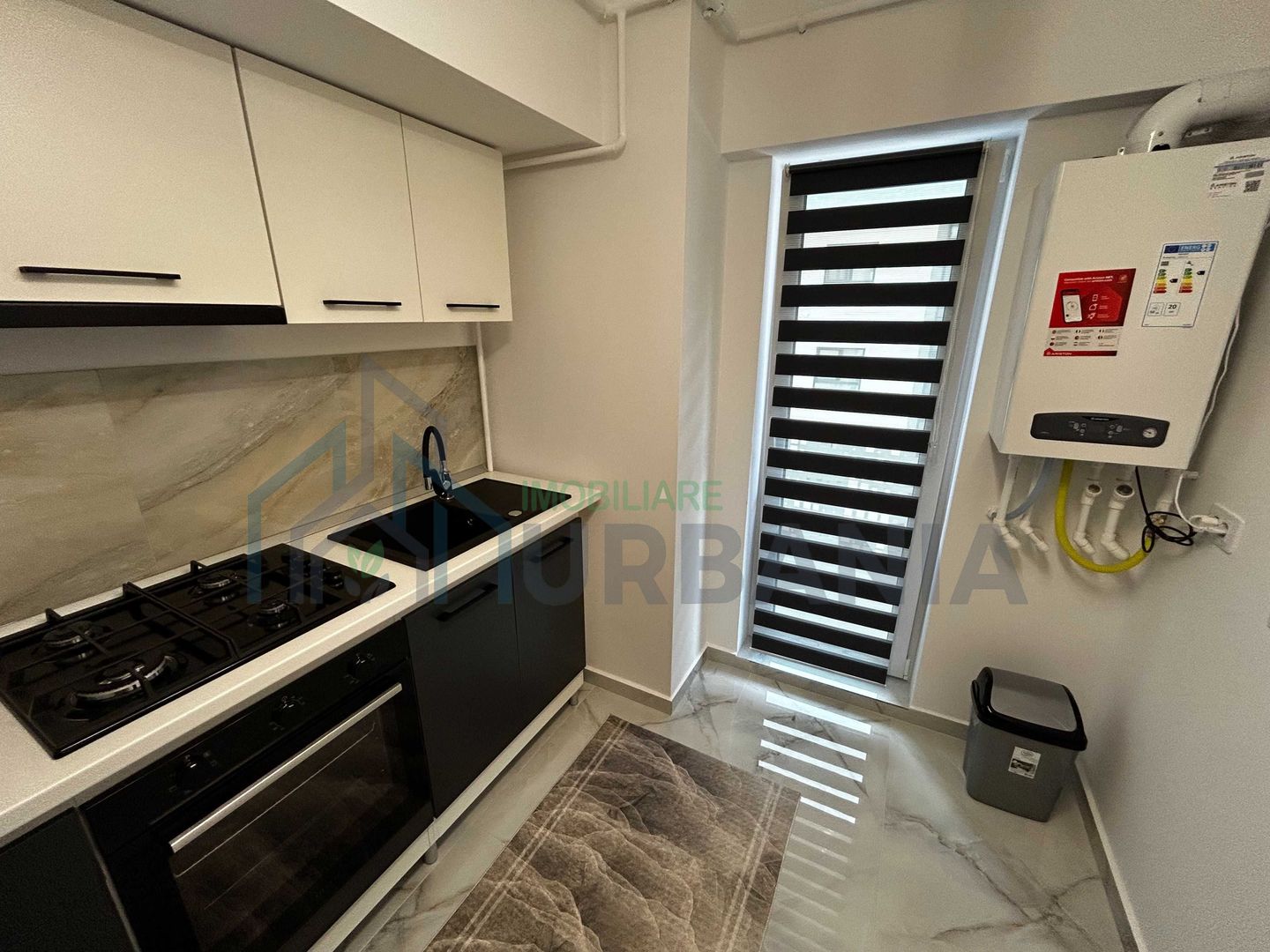Apartament 2 camere, etaj 2, 59 mp, mobilat și utilat, zona Păcurari, Contemporan Homes, 500 euro/lună - Poză 5
