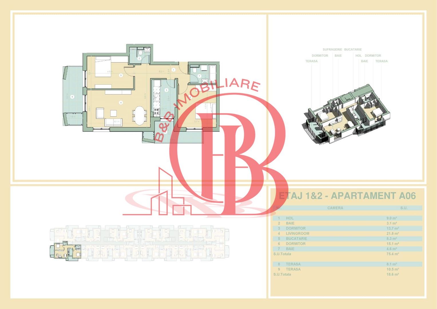 3 decomandat-bloc boutique  Metrou Nicolae Teclu - Schiță 8