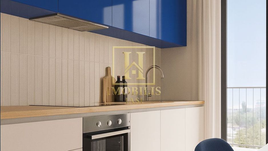 Apartament 1 camera 37 mp Visan Bucium 49950 euro - Poză 2