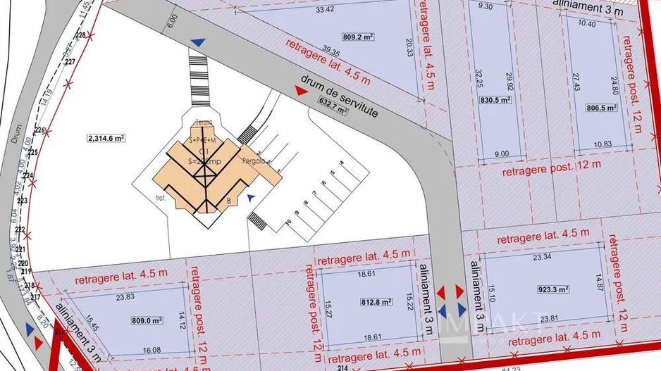 Teren 8.239 m2 Făget cu construcții și potențial ridicat de dezvoltare - Poză 2