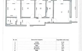 {108 MP} Apartament 3 camere - decomandat | Mobilat + Parcare - Poză 13