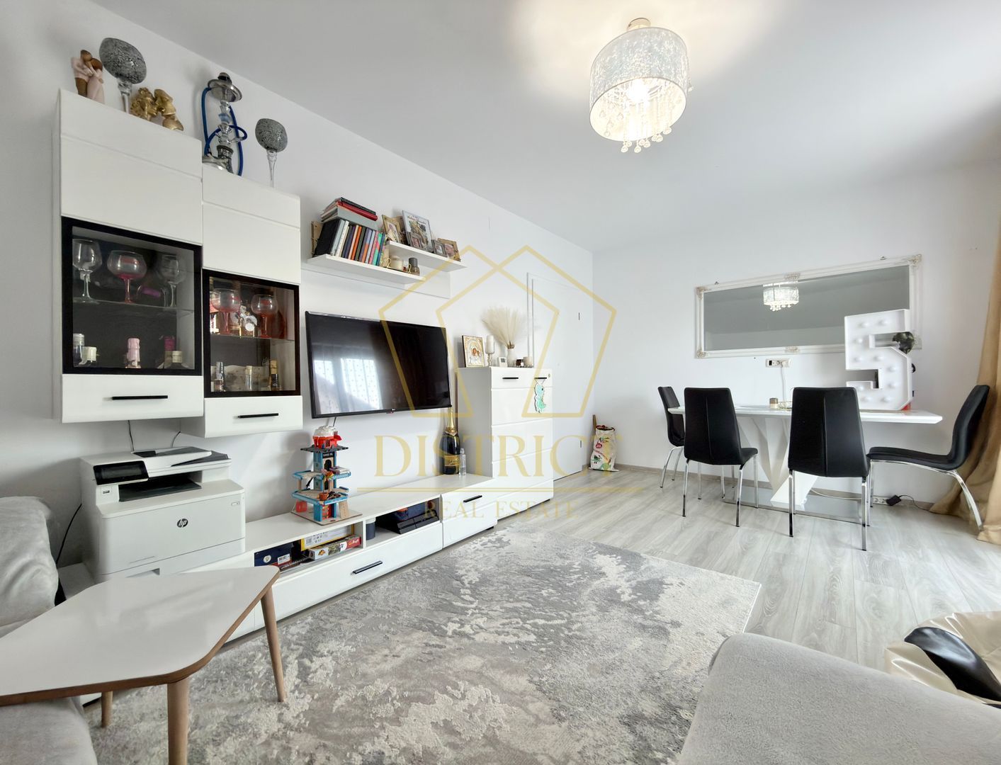 Apartament cu 2 camere complet mobilat si utilat la etajul 1 in Giroc la asfalt. - Poză 5