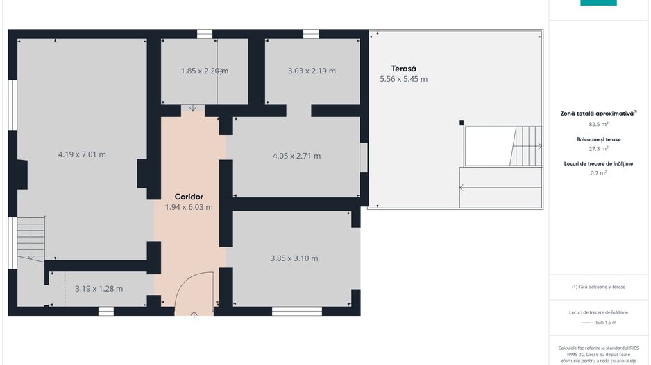 Casă cu panoramă spre dealurile Șiriei - Poză 14