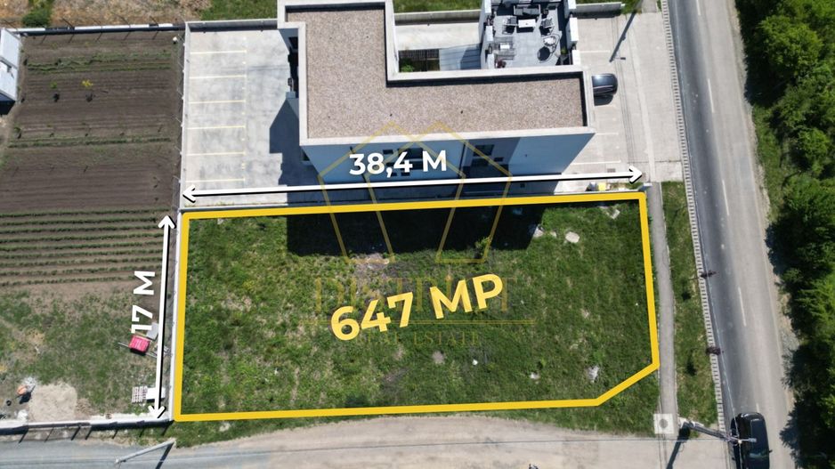 Teren intravilan pentru duplex/casa individuala | Dumbravita - Poză 1