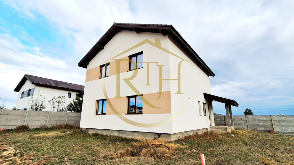 Se vinde duplex modern cu 3 camere  plus teren in Giroc ,zona linistita. - Poză 1