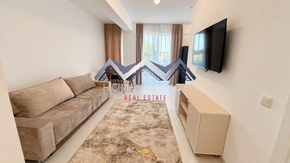 Apartament 2 camere, mobilat și utilat, parcare inclusă, Otopeni - Poză 1