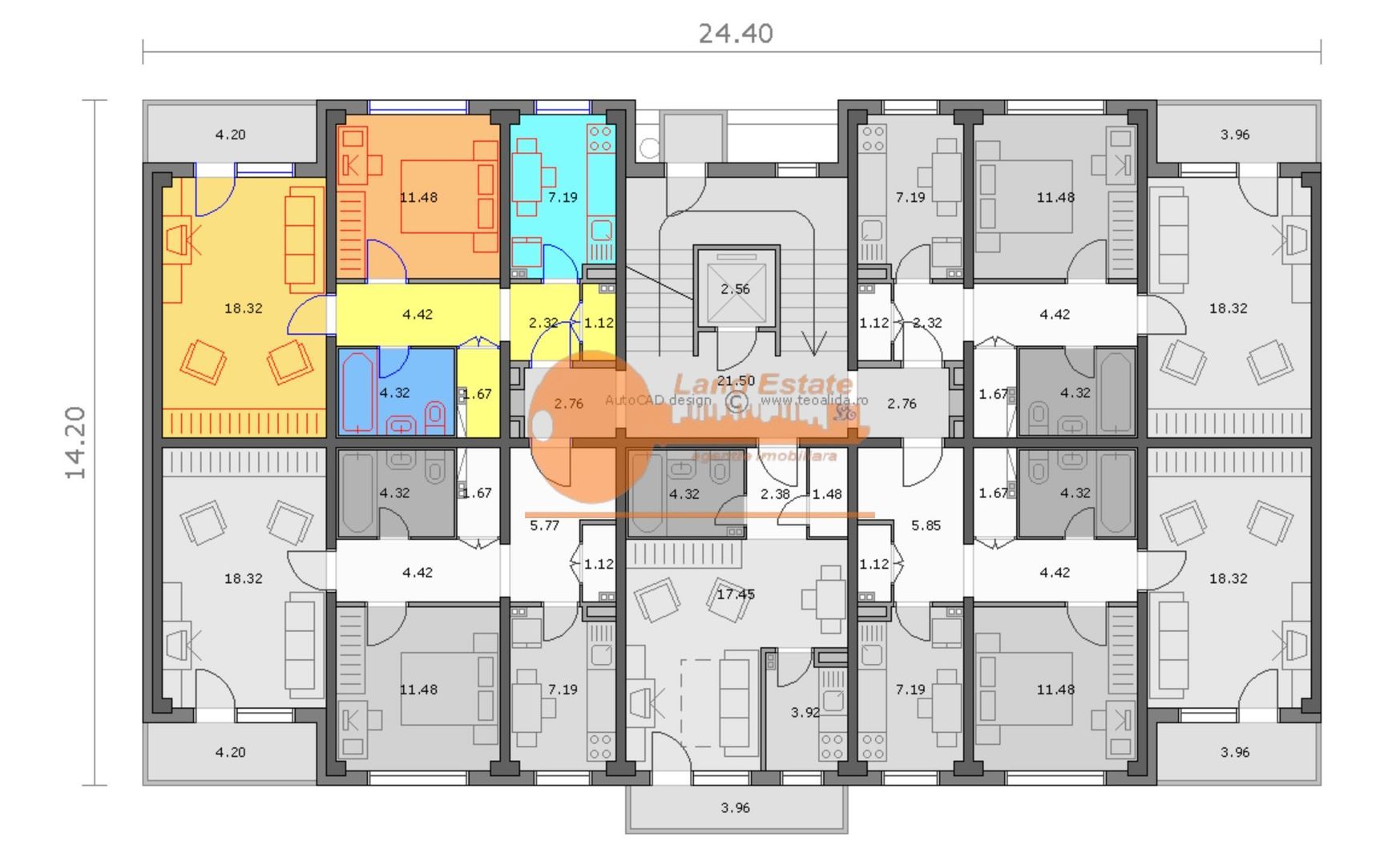 2 camere Dristor ( 150 m pana la metrou/ bloc 1982 ) - Poză 5