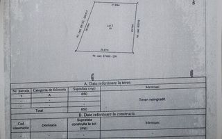 Teren intravilan 650 mp în Dorobanț, comuna Aroneanu - Poză 2