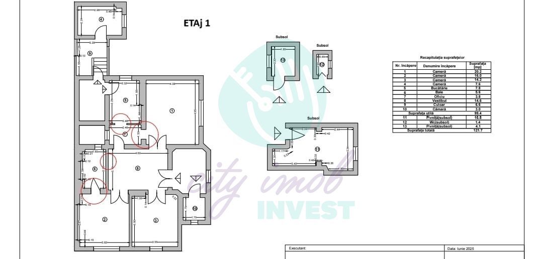 Oportunitate achizitie vila boiereasca 12 camere-Cotroceni- Singura in curte - Poză 14