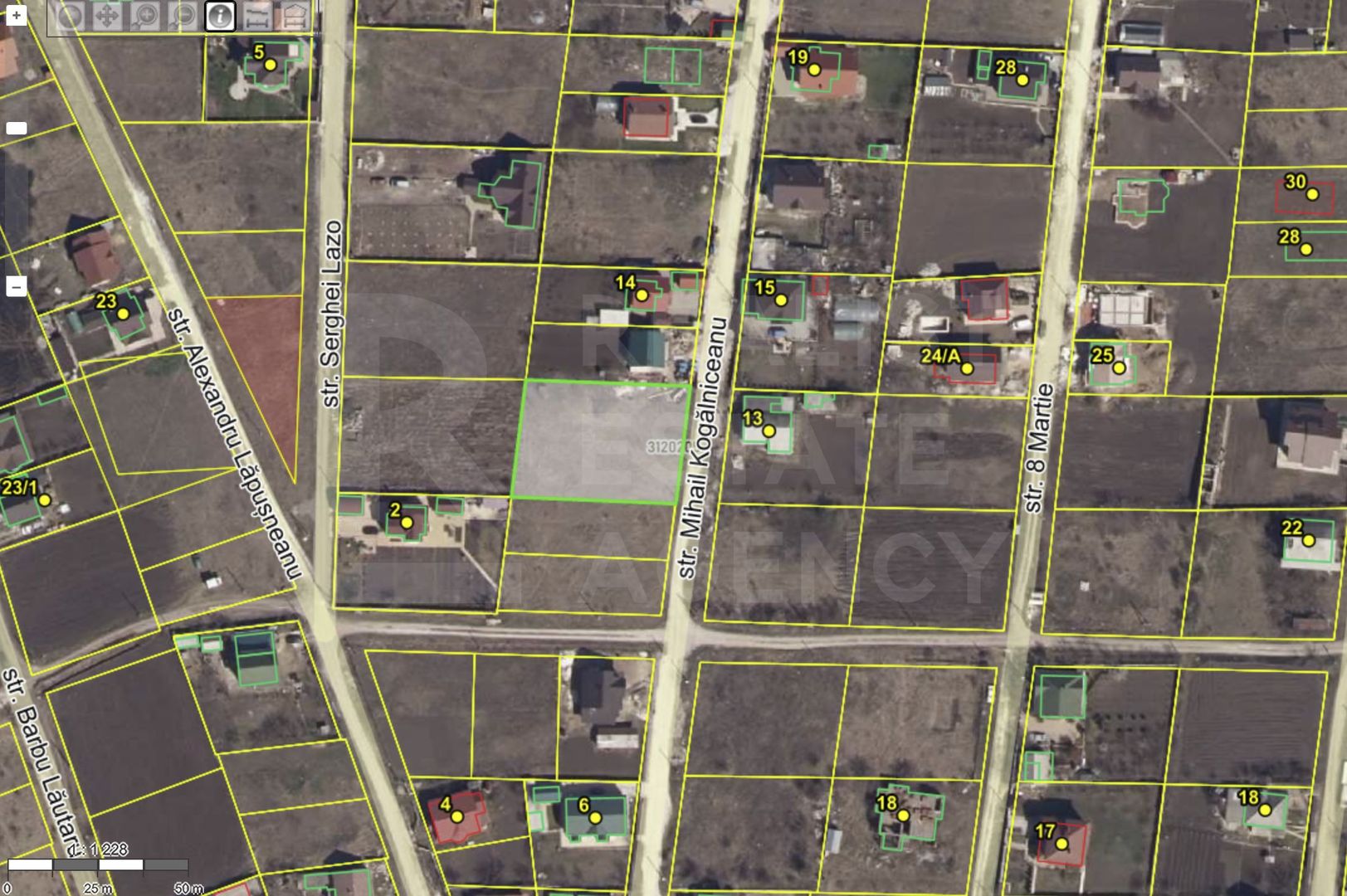Vânzare, teren pentru construcție, str. Mihail Kogălniceanu, Budești - Poză 2
