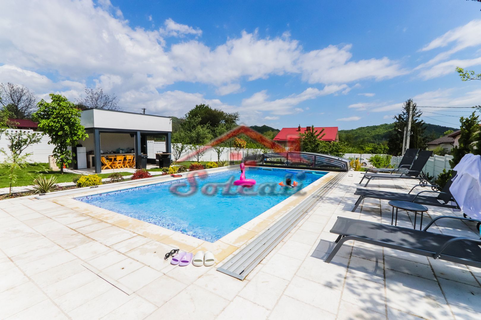 VILĂ MODERNĂ DE LUX CU PISCINĂ, FOTOVOLTAICE ȘI FOIȘOR – BREAZA - Poză 82